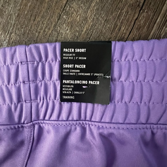 Adidas Pacer High Waisted Shorts Set of 2- Size Large - Picture 7 of 10